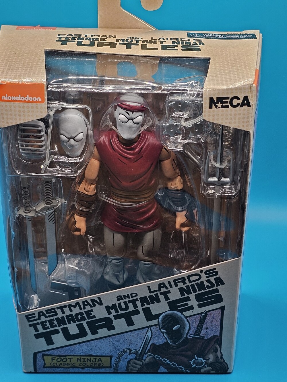 Foot Ninja Action Figure - Red & Gray